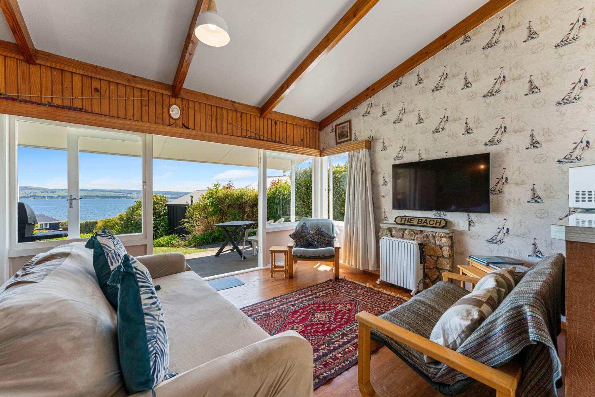 Lakeview Cottage - Rainbow Point Holiday Home Tauposee Exterior foto